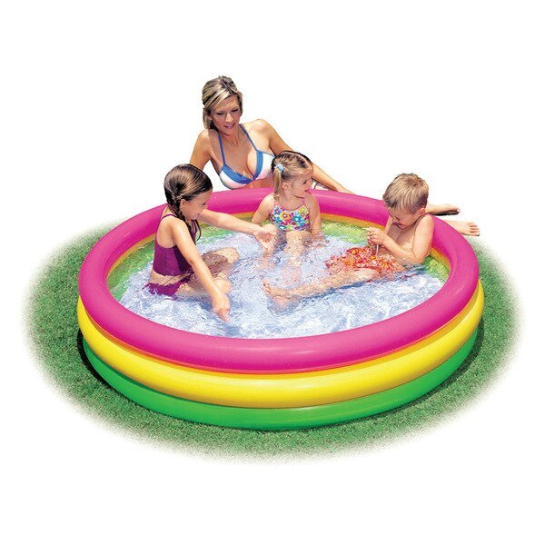 POOL INFLATE 3-RING 58